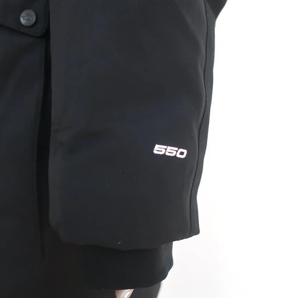 THE NORTH FACE FUTURELIGHT 550 HOODED DOWN COAT BLACK SIZE LARGE - Picture 6 of 11